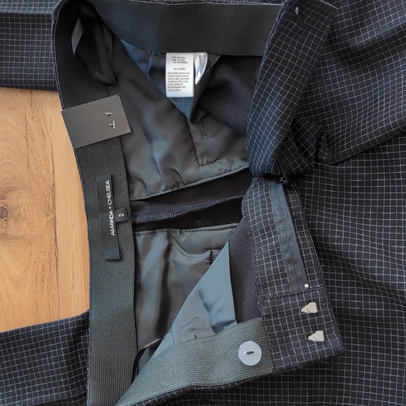 NWT - Amanda + Chelsea flat front trouser - 2 - Picture 5 of 9